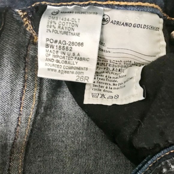 Adriano Goldschmied "The Parma" Mid Rise Cigarette 26/29 - Picture 4 of 6